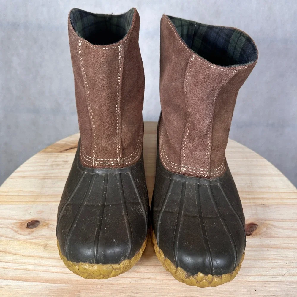 RedHead ASC II Duck Boots Mens Size 11 Brown Good Thinsulate Insulated Pull On